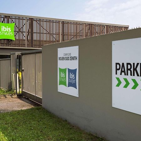 Ibis Budget Rouen Parc Des Expos Zenith Saint-Étienne-du-Rouvray Exterior foto