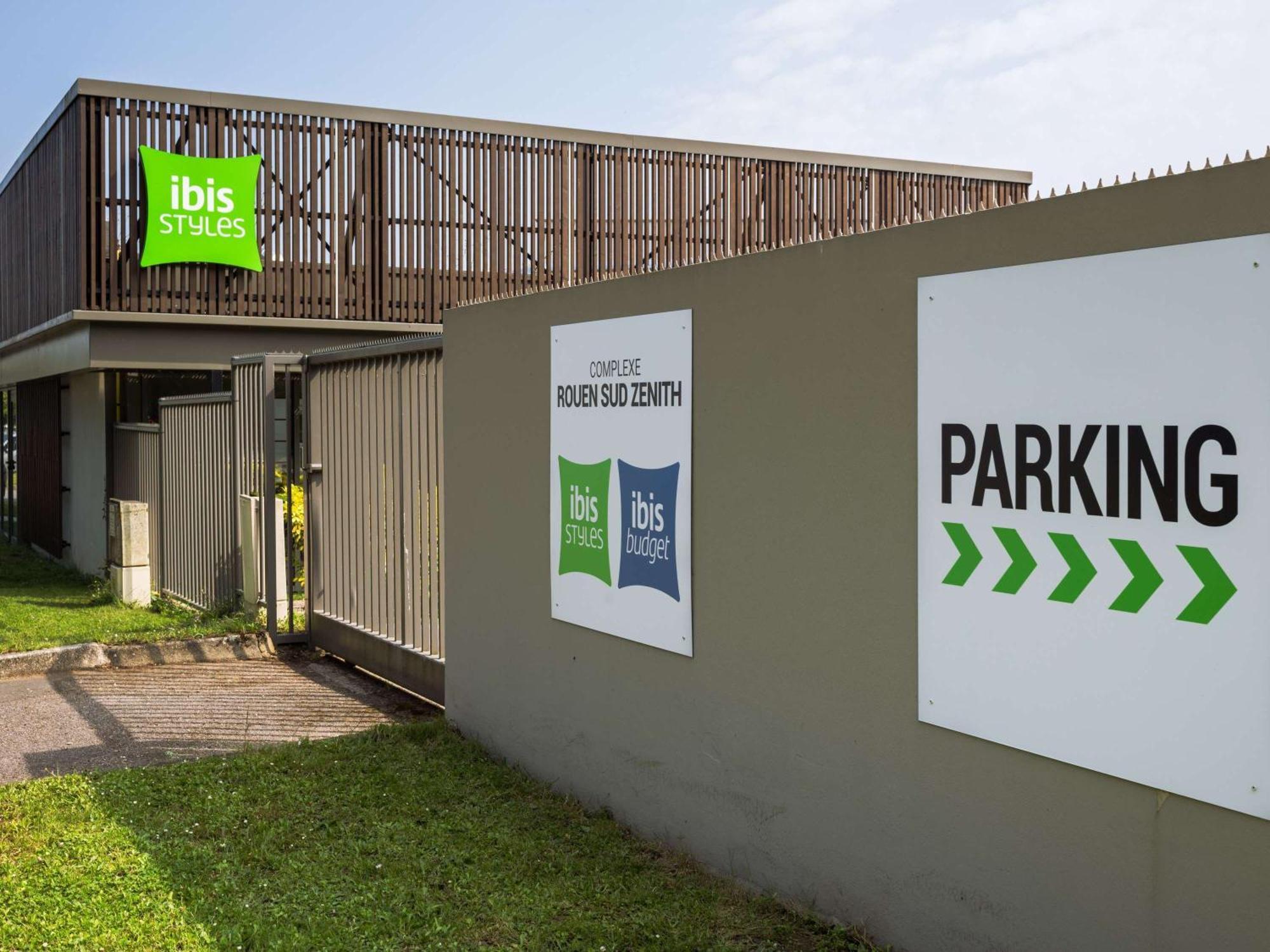 Ibis Budget Rouen Parc Des Expos Zenith Saint-Étienne-du-Rouvray Exterior foto